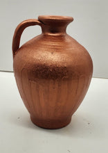 Load image into Gallery viewer, Clay Vase - Handmade Terracotta Vase, Farmhouse Pottery Vase, ceramic Vase for Décor, Rustic Centerpiece
