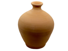 Load image into Gallery viewer, Clay Vase - Handmade Terracotta Vase, Farmhouse Pottery Vase, ceramic Vase for Décor, Rustic Centerpiece
