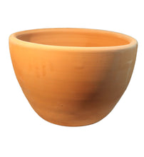 Load image into Gallery viewer, Handmade Clay Planter, Natural Terracotta plant pot, flower pots with Saucer, Pottery flower pots
